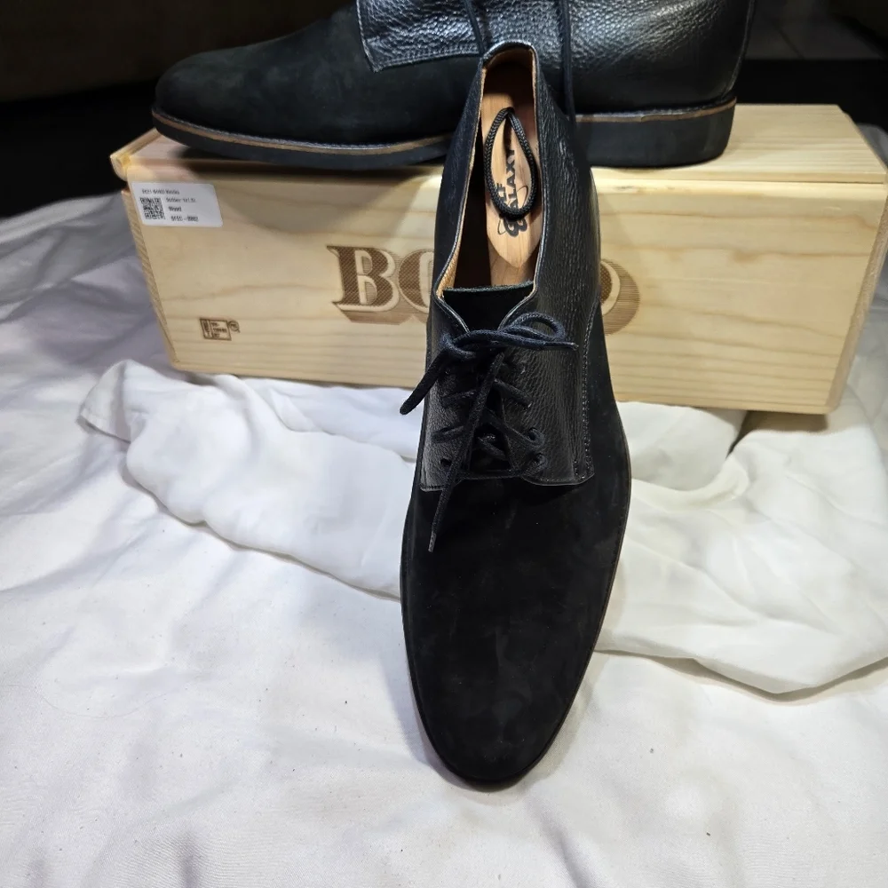 ANATOMIC GEL Classic Black Leather Oxfords
